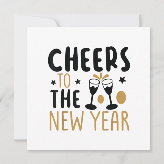 Invitation Salutations Au Nouvel An 2025 Compte À Recompte Vi (Devant)