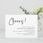 Invitation Salutations d'amour, Fête des mariées Décontractée (Debout devant)