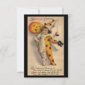 Invitation Salutations d'Halloween (Devant)