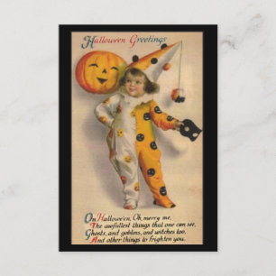 Invitation Salutations d'Halloween
