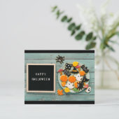 Invitation Salutations d'Halloween (Debout devant)