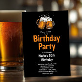 Invitation Salutations et bières Adulte N'importe quel âge Vi