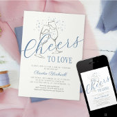 Invitation Salutations pour aimer Fête des mariées d'argent b