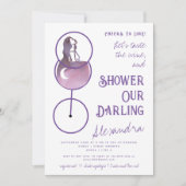 Invitation Salutations Pour Aimer La Dégustation De Vins Fête (Devant)