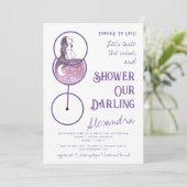 Invitation Salutations Pour Aimer La Dégustation De Vins Fête (Debout devant)