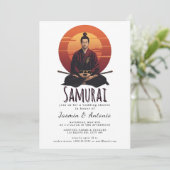 Invitation Samouraï (Debout devant)