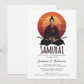 Invitation Samouraï (Devant / Derrière)