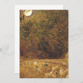 Invitation Samuel Palmer - La lune de récolte (Devant / Derrière)