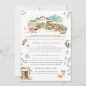 Invitation San Luis Obispo Bachelorette Weekend Itinerary (Devant)