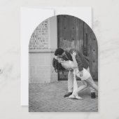 Invitation Sandra Classic Mariage élégant (Dos)