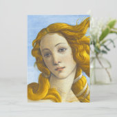 Invitation Sandro Botticelli - Détail de la naissance de Vénu (Debout devant)