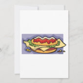 Invitation Sandwich rempli (Devant)