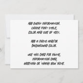 Invitation Sandwich Smile (Dos)