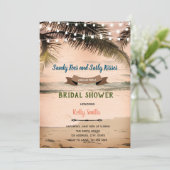 Invitation Sandy orteil salty embrasse l'invitation à la douc (Debout devant)