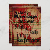 Invitation sanglante (Devant / Derrière)