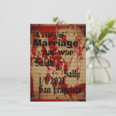 Invitation sanglante (Debout devant)