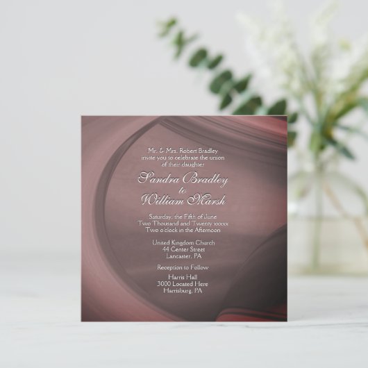 Invitation Sangria subtile (Debout devant)