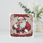 Invitation Santa est venu deux fois ! (Debout devant)