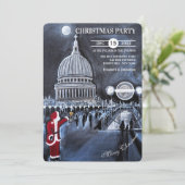 Invitation Santa in London Christmas Party (Debout devant)