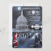 Invitation Santa in London Christmas Party (Devant)