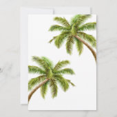 Invitation Santa on a Tropical Island Christmas Party (Dos)