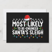 Santas Sleigh Noël, Ingénieur