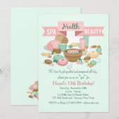 Invitation Santé Beauté Spa (Devant / Derrière)