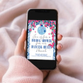 Invitation Santorin Musical Bougainvillea nuptiale