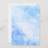 Invitation Santorini Greece Watercolor Destination Wedding (Dos)