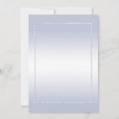 Invitation Saphir Gem & Glitter 45e anniversaire de mariage (Dos)