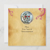 Invitation Saphir SKULL RIDERS (Dos)