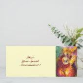 Invitation SAPHO, rouge jaune vert brillant (Debout devant)