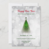 Invitation Sapin de Noël vert (Devant)