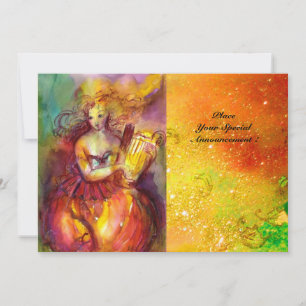 Invitation SAPPHO, DANSE, MUSIQUE ET POÉSIE, Étincelles D'or