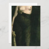 Invitation Sappho De Charles Auguste Mengin (Devant / Derrière)