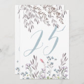 Invitation Sarah - 25 (Devant / Derrière)