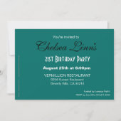 Invitation Sarcelle d'hiver d'anniversaire de zèbre stylet de (Dos)