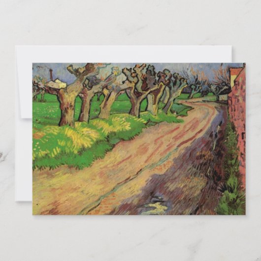 Invitation Saules Pollard par Vincent van Gogh (Devant)