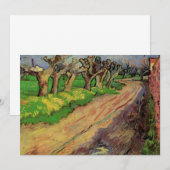 Invitation Saules Pollard par Vincent van Gogh (Devant / Derrière)