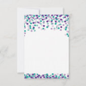 Invitation Saupoudrer bébé | BABY SHOWER (Dos)