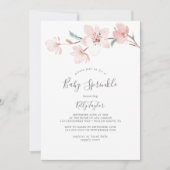 Invitation Saupoudrer de cerisier de printemps (Devant)