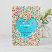 Invitation Saupoudrer d'invitation d'amour (Debout devant)