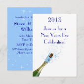 Invitation Saut de Champagne (Devant / Derrière)