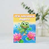 Invitation Saut de l'invitation faite sur commande de partie (Debout devant)