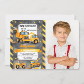 Invitation Sauter chaque chose c'est la construction Annivers (Devant)