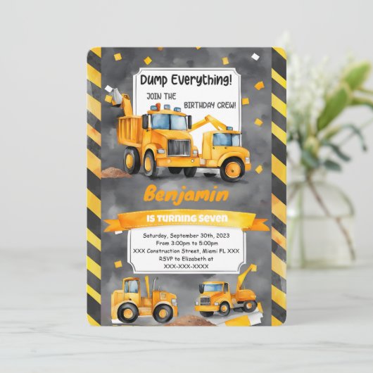 Invitation Sauter chaque chose c'est la construction Annivers (Debout devant)