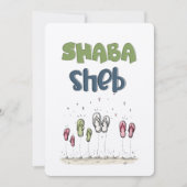 Invitation Sautez dans la joie avec ces ludiques Flip-Flops c (Devant)