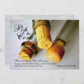 Invitation Sautez l'invitation de liège (Devant / Derrière)