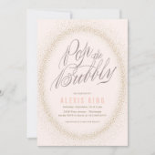 Invitation Sautez l'invitation pétillante de Fête de la (Devant)