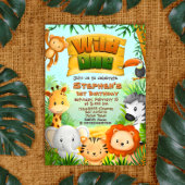 Invitation Sauvage - Animaux de Safari